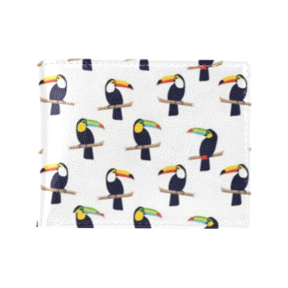 Toucan Print Design LKS305 Men's ID Card Wallet