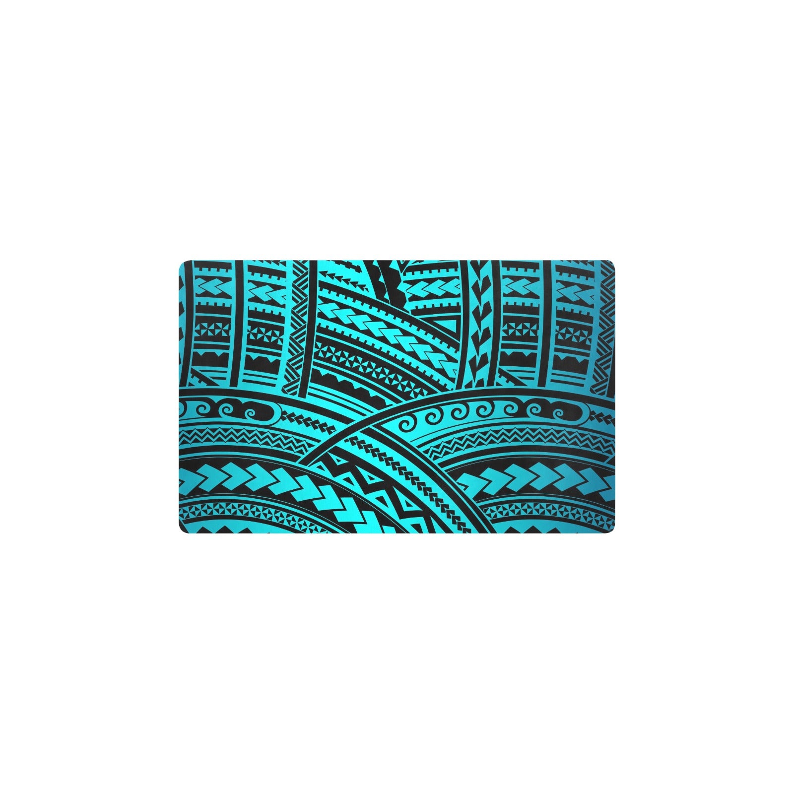 Polynesian Tribal Kitchen Mat