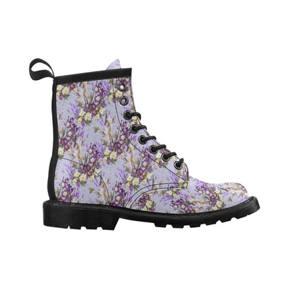Iris Pattern Print Design IR07 Women's Boots