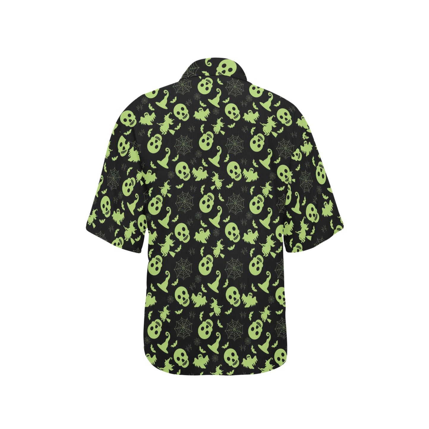 Witch Halloween Print Design LKS306 Women's Hawaiian Shirt