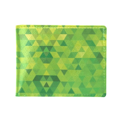 Geometric Print Design LKS402 Men's ID Card Wallet