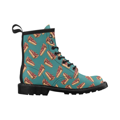 Cheesecake Cherry Pattern Print Design CK03 Women's Boots