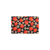 Red Hibiscus Pattern Print Design HB022 Kitchen Mat