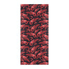 Shrimp Print Design LKS303 Beach Towel 32" x 71"