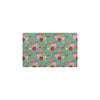 Hummingbird with Rose Themed Print Kitchen Mat