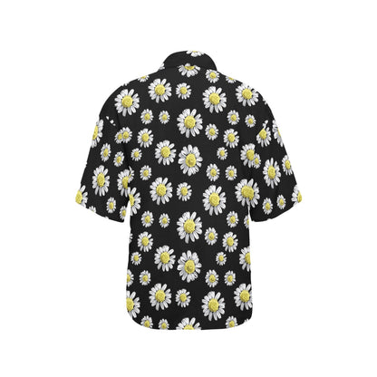 Daisy Pattern Print Design DS01 Women's Hawaiian Shirt