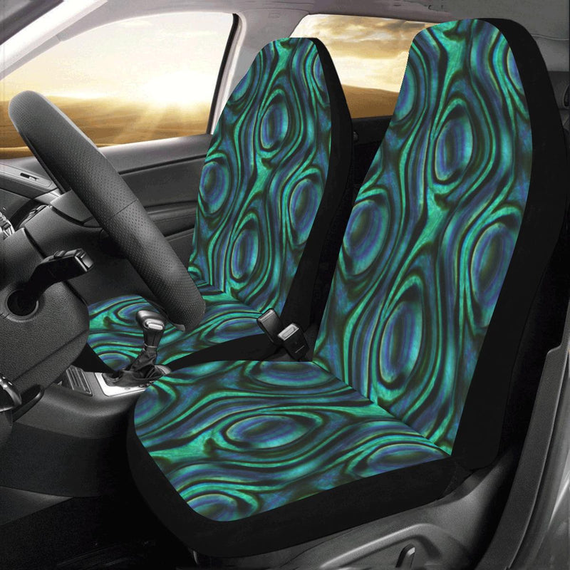 Abalone Pattern Print Design 01 Car Seat Covers (Set of 2)-JORJUNE.COM