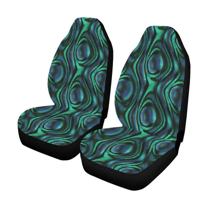 Abalone Pattern Print Design 01 Car Seat Covers (Set of 2)-JORJUNE.COM