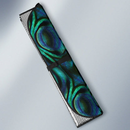 Abalone Pattern Print Design 01 Car Sun Shade-JORJUNE.COM