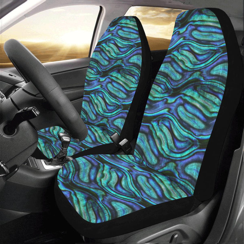 Abalone Pattern Print Design 02 Car Seat Covers (Set of 2)-JORJUNE.COM