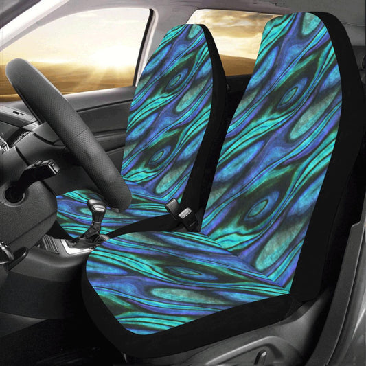 Abalone Pattern Print Design 03 Car Seat Covers (Set of 2)-JORJUNE.COM