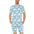 Polar Bear Pattern Print Design PB06 Men's Romper