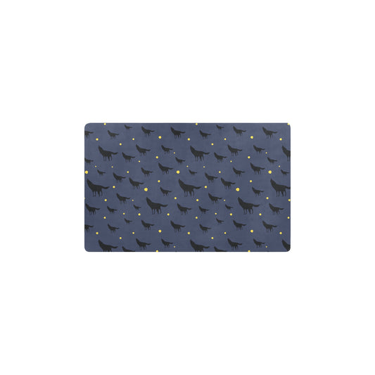 Wolf Print Design LKS301 Kitchen Mat