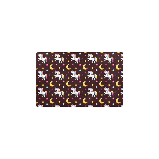 Unicorn Moon Star Kitchen Mat