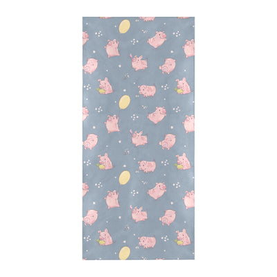 Pig Print Design LKS405 Beach Towel 32" x 71"