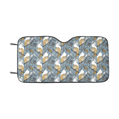 Squirrel Print Design LKS305 Car front Windshield Sun Shade