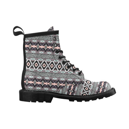 Safari Pattern Print Design LKS302 Women's Boots