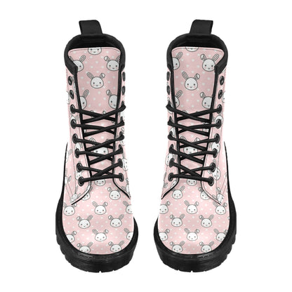 Rabbit Pattern Print Design RB02 Women's Boots