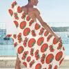 Tomato Print Design LKS302 Beach Towel 32" x 71"