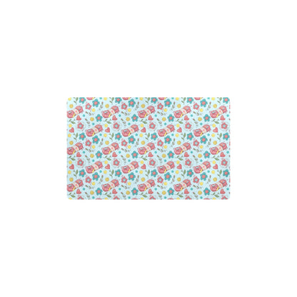 Crochet Pattern Print Design 01 Kitchen Mat