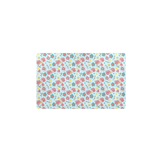 Crochet Pattern Print Design 01 Kitchen Mat