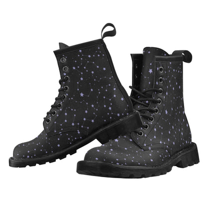 Star Print Design LKS303 Women's Boots