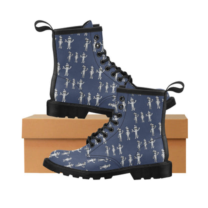 Mummy Print Design LKS306 Women's Boots