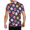 Hibiscus Colorful Print Design LKS301 Men's All Over Print T-shirt