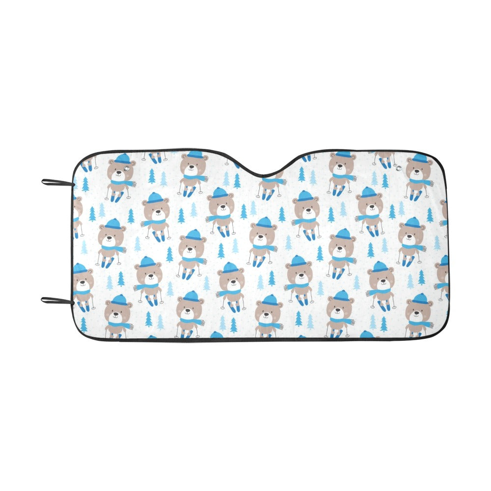 Ski Print Design LKS306 Car front Windshield Sun Shade