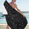Star Print Design LKS303 Beach Towel 32" x 71"