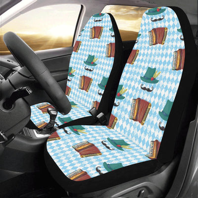 Accordion Mustache Pattern Print Design 01 Car Seat Covers (Set of 2)-JORJUNE.COM