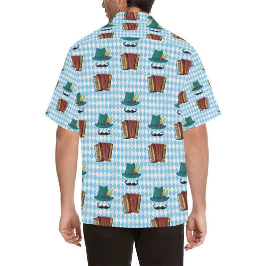 Accordion Mustache Pattern Print Design 01 Hawaiian Shirt-JORJUNE.COM