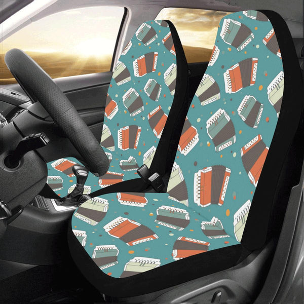 Electric Guitar Pattern Print Universal Fit Car Seat Cover