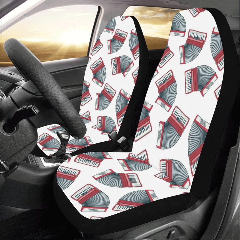 Accordion Pattern Print Design 03 Car Seat Covers (Set of 2)-JORJUNE.COM