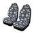 Accounting Financial Pattern Print Design 04 Car Seat Covers (Set of 2)-JORJUNE.COM