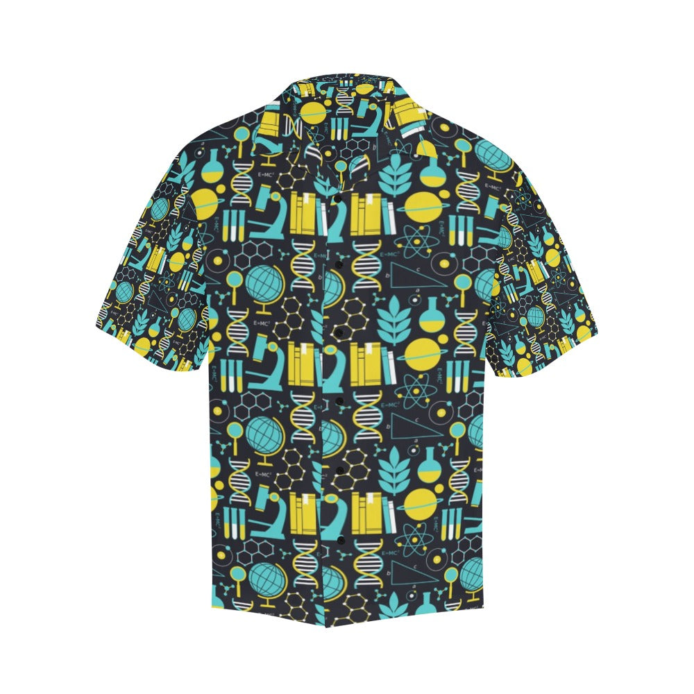 Science Print Design LKS301 Men's Hawaiian Shirt