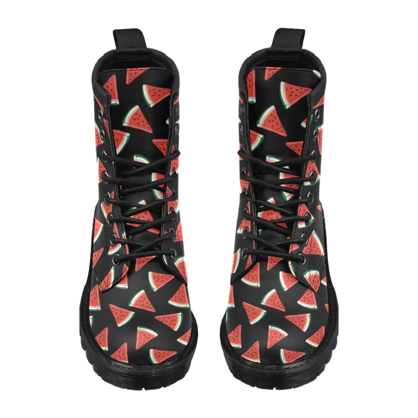 Watermelon Pattern Print Design WM01 Women's Boots
