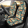 Acoustic Guitar Pattern Print Design 02 Car Seat Covers (Set of 2)-JORJUNE.COM