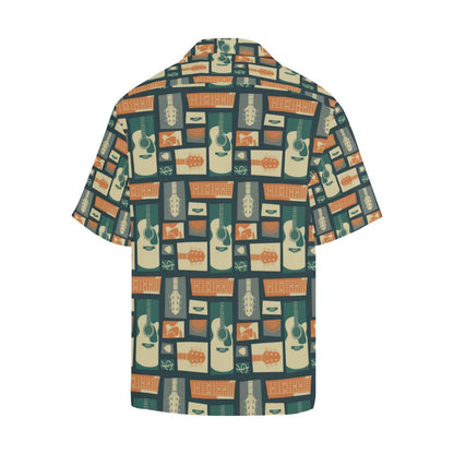 Acoustic Guitar Pattern Print Design 02 Hawaiian Shirt-JORJUNE.COM