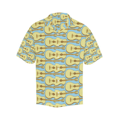 Acoustic Guitar Pattern Print Design 03 Hawaiian Shirt-JORJUNE.COM