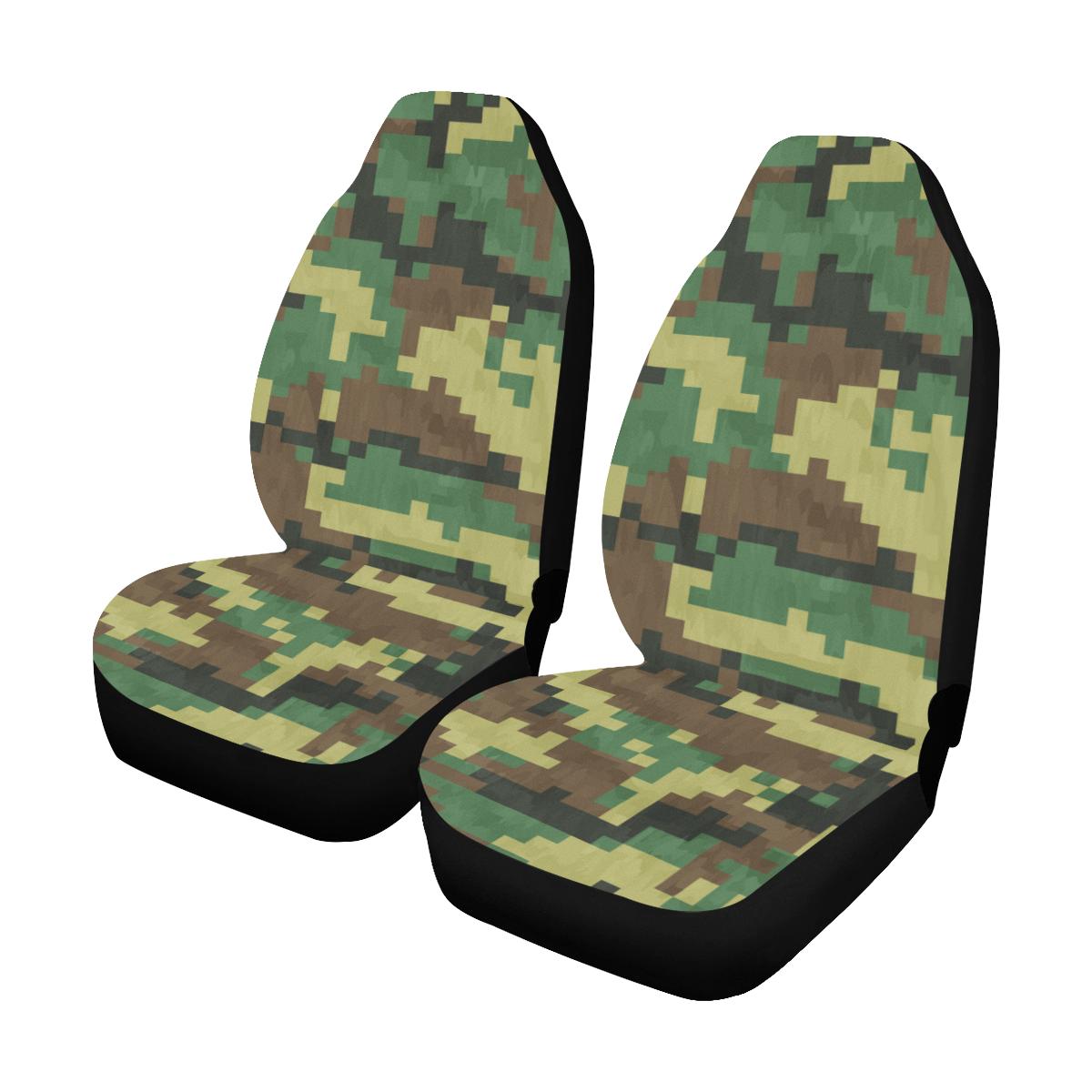 ACU Army Digital Pattern Print Design 02 Car Seat Covers (Set of 2)-JORJUNE.COM