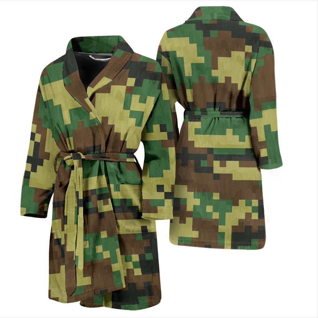 ACU Army Digital Pattern Print Design 02 Men Bathrobe-JORJUNE.COM
