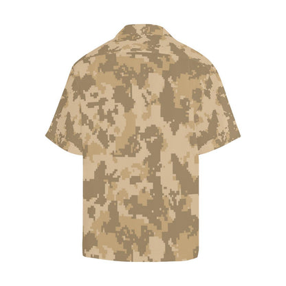 ACU Digital Desert Camouflage Hawaiian Shirt-JORJUNE.COM