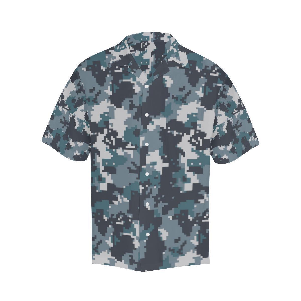 ACU Digital Urban Camouflage Hawaiian Shirt-JORJUNE.COM