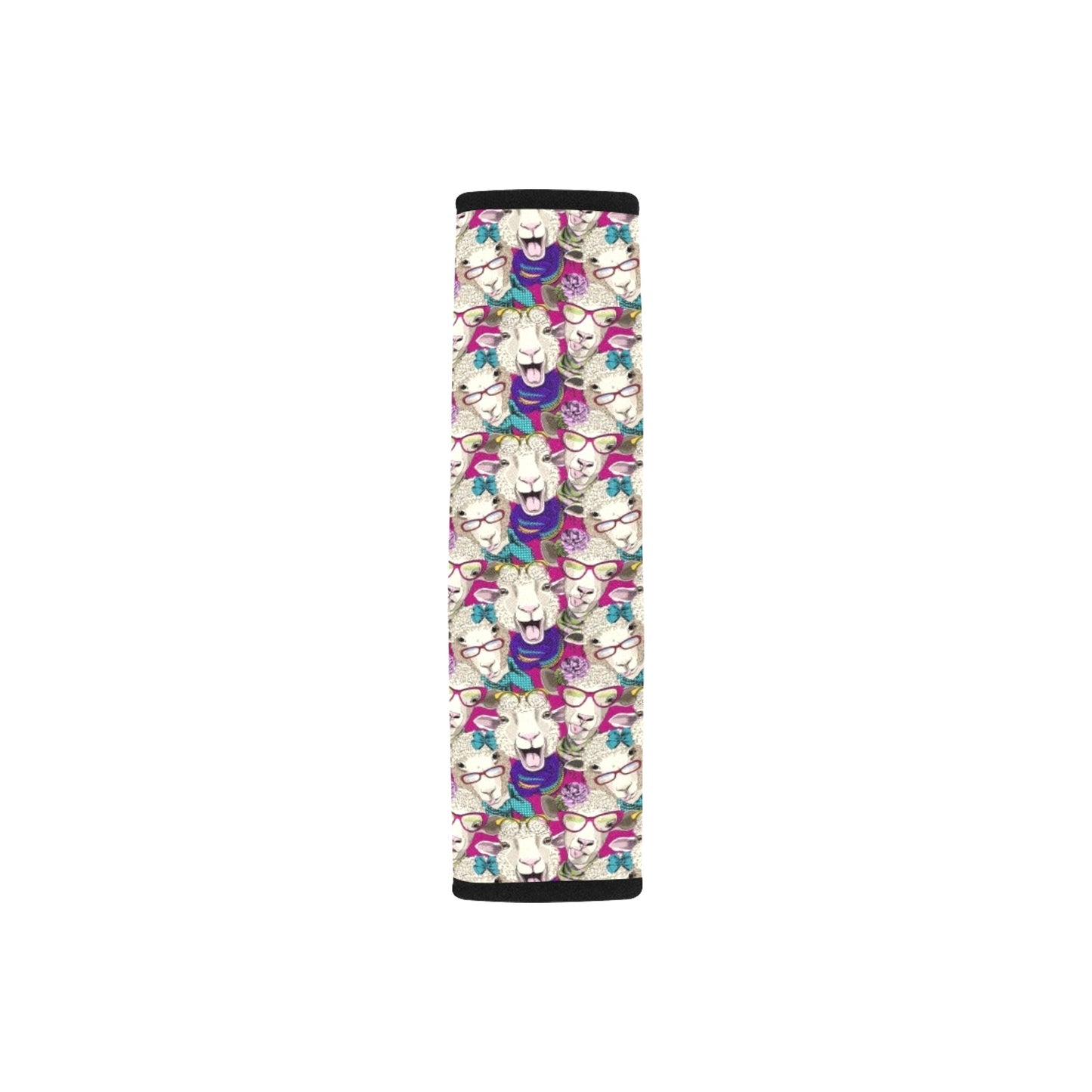 Sheep Print Design LKS403 Car Seat Belt Cover