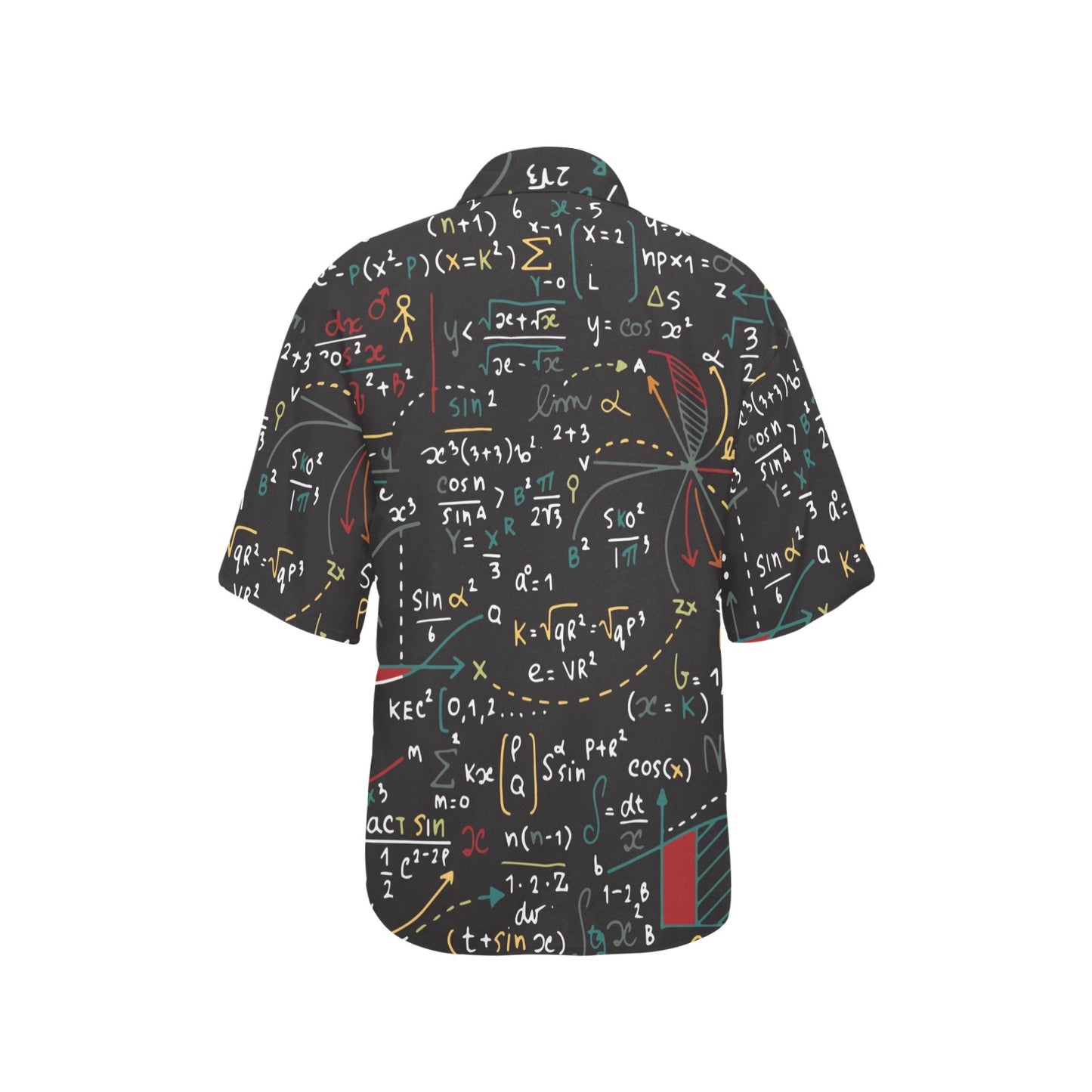 Math Pattern Print Design 04 Women's Hawaiian Shirt