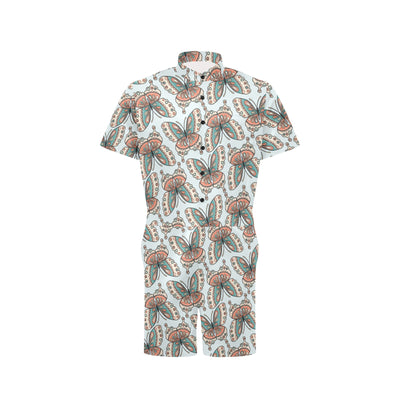 Butterfly Pattern Men's Romper