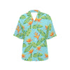 Bird Of Paradise Pattern Print Design BOP04 Women's Hawaiian Shirt