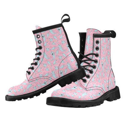 Narwhal Cartoon Cute Print Women's Boots