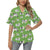 Cow Happy Print Pattern Women's Hawaiian Shirt